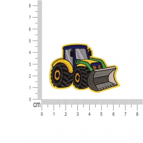 Ecusson vehicule de chantier - Peleteuse