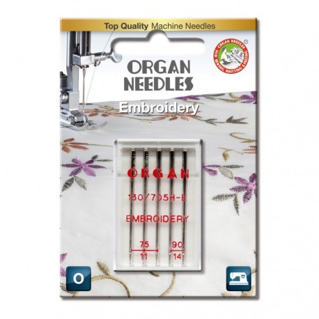 Organ needles embroidery  75-90 - 