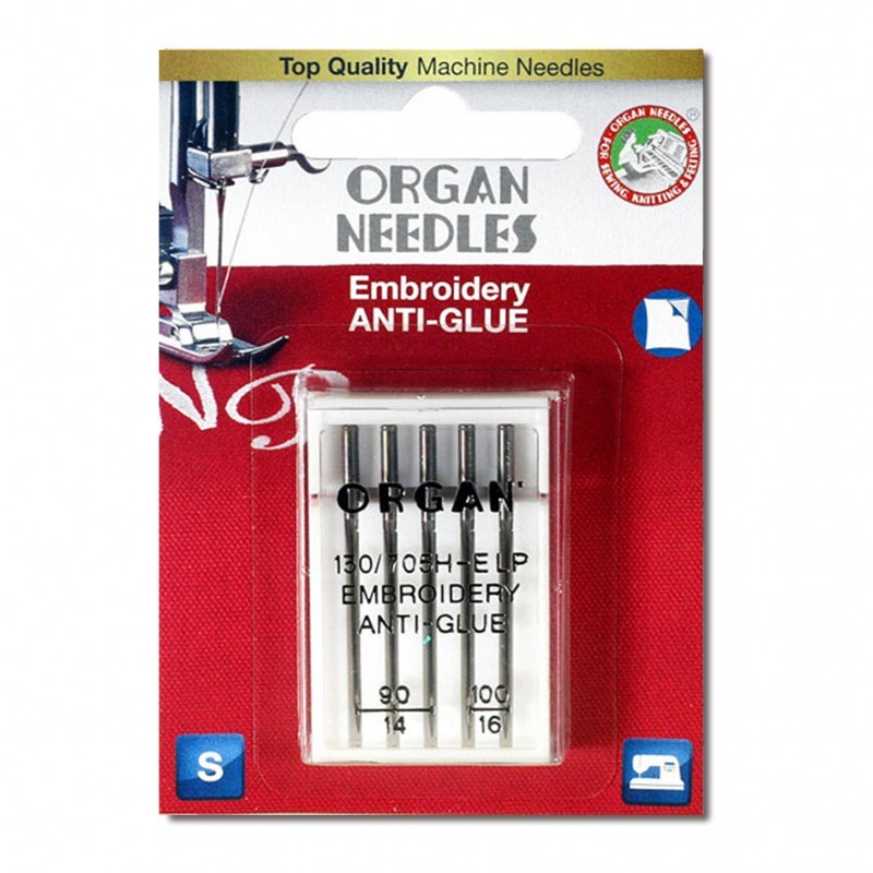 Organ needles embroidery anti glue  90-100 - 