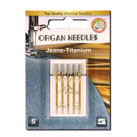 Organ needles jeans titanium  90 - 