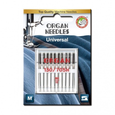 Aiguilles Universelles ORGAN NEEDLES boite de 10