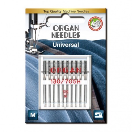 Aiguilles Universelles ORGAN NEEDLES boite de 10