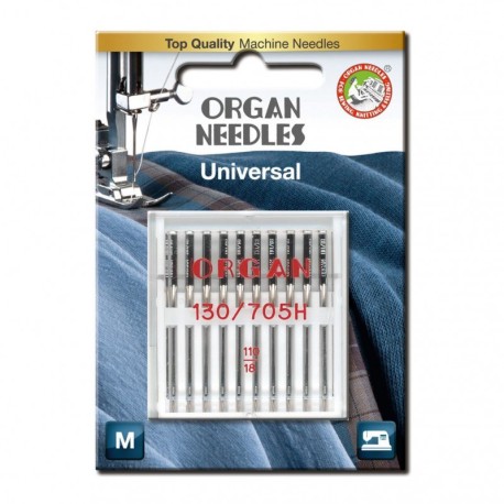 Organ needles universal boite de 10