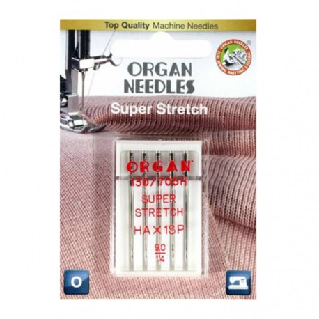 Organ Aiguille super stretch color boite de 5