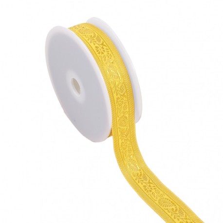 Galon jacquard paisley