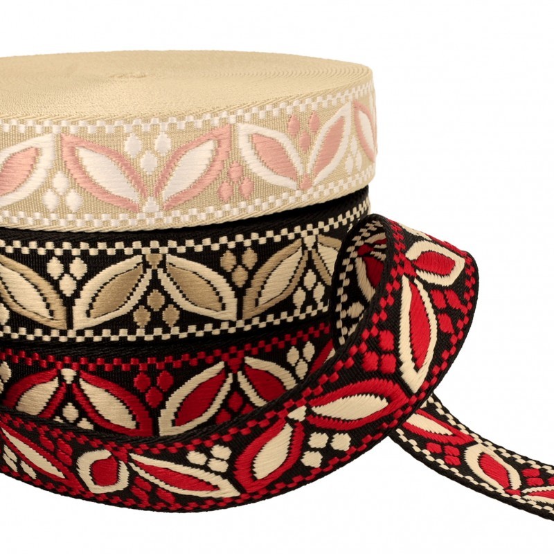 Sangle petales multicolore