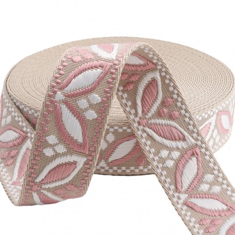 Sangle petales multicolore