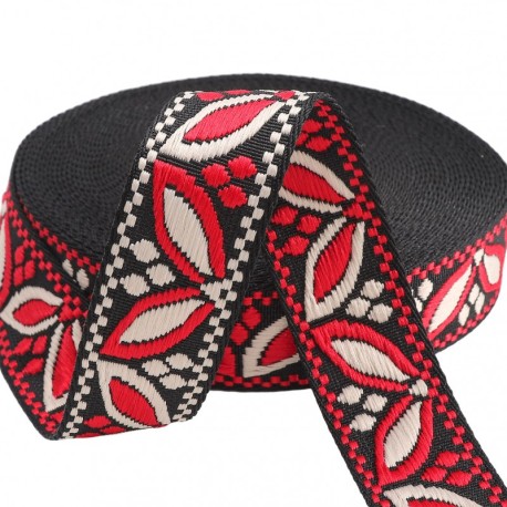 Sangle petales multicolore