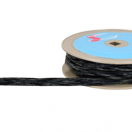 Ruban velours multicolore