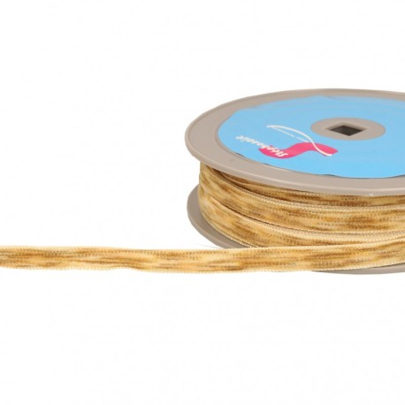 Ruban velours multicolore