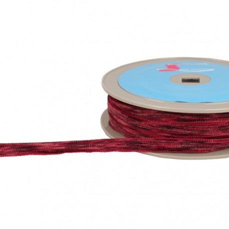 Ruban velours multicolore