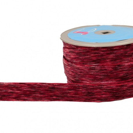 Ruban velours multicolore