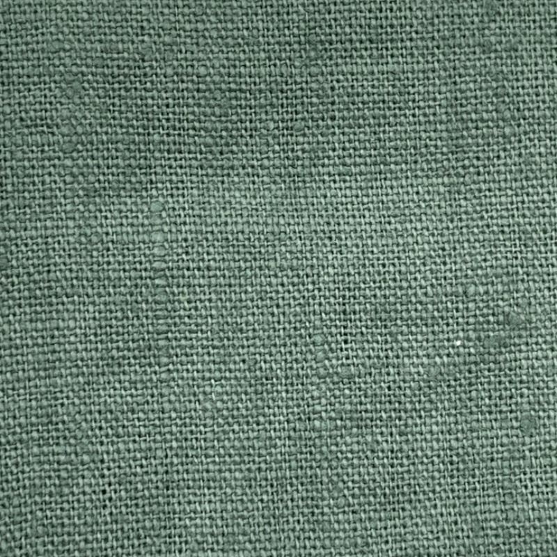 Tissu Lin Lavé Verone Green Smoke 