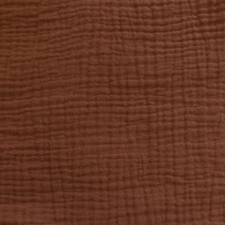 Tissu Double Gaze Fripouille Mars