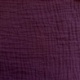 Tissu Double Gaze Fripouille Prune