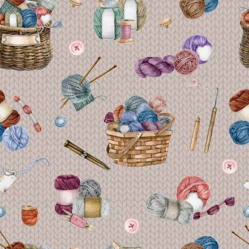 Tissu Popeline Moments Tricott