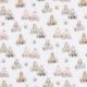 Tissu Coton Imprimé Pirouette Multico