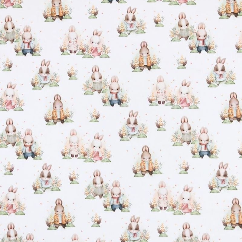 Tissu Coton Imprimé Pirouette Multico