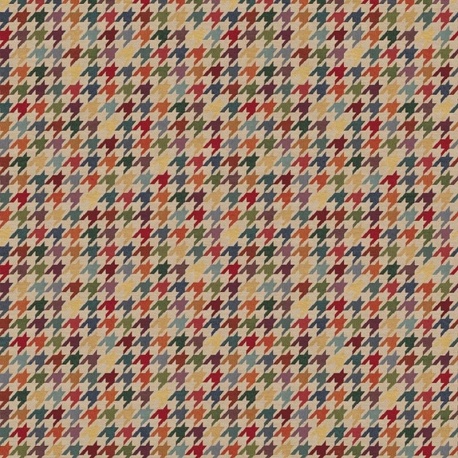 Tissu Jacquard Pied de Poule