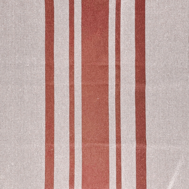 Tissu Bernadette Rayure Rouge 