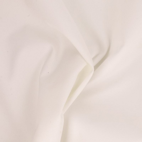 Tissu Toile Outdoor Waterproof Uni Blanc