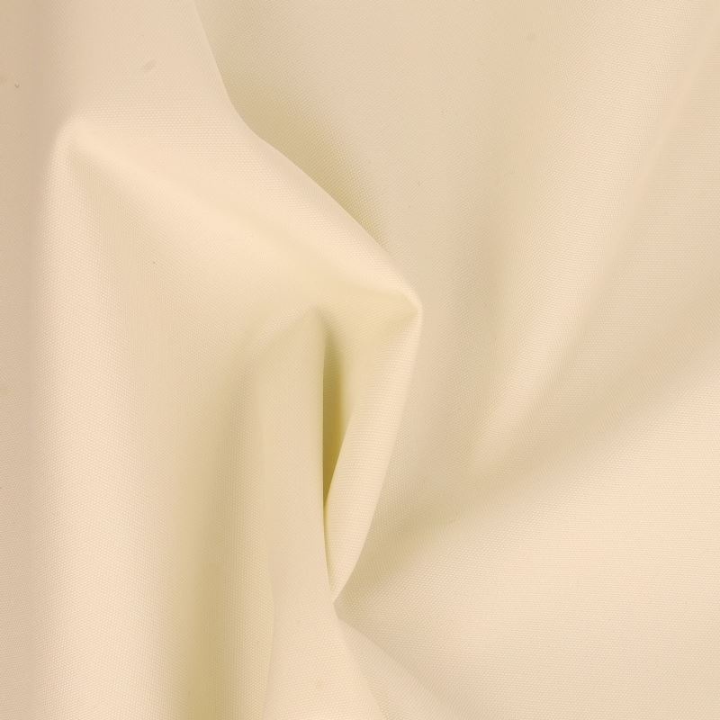 Tissu Toile Outdoor Waterproof Uni Ivoire 