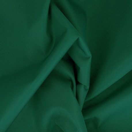 Tissu Toile Outdoor Waterproof Uni Vert Foncé
