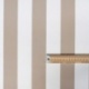 Tissu Toile Outdoor Deperlante Rayure Beige 
