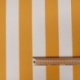 Tissu Toile Outdoor Deperlante Rayure Jaune 