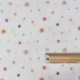 Tissu Coton Imprimé Fleurinette Rose