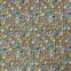 Tissu Popeline Splash 3d Fleurs 