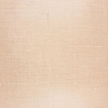 Tissu Toile de Jute Naturel Laminée