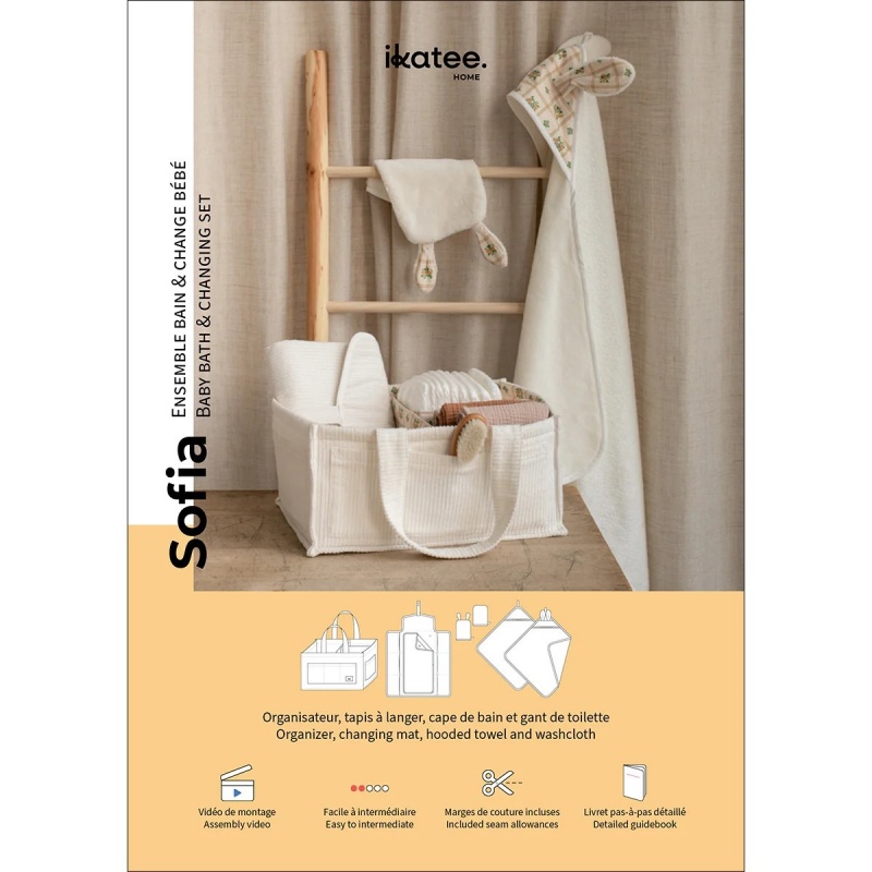 Patron Ikatee Sofia - Ensemble Bain et Change Bebe