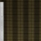 Tissu Jersey Lainage Motif Carreaux Vert