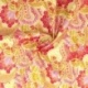 Tissu Popeline Imprimée Paisley Rose
