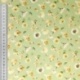 Tissu Popeline Imprimée Feuille Fond Vert