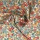 Tissu Popeline Imprimée Fleurs Multicolores