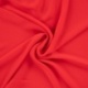 Tissu Voile Mousseline Uni Rouge 