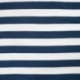 Tissu Pico Terry Rayures Bleu Marine 