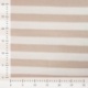 Tissu Pico Terry Rayures Sable 