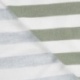 Tissu Pico Terry Rayures Kaki 