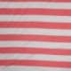 Tissu Pico Terry Rayures Rose