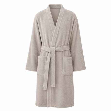 Peignoir Panda Naturel 