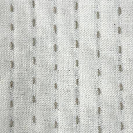 Tissu Calicot Piqué Ecru 