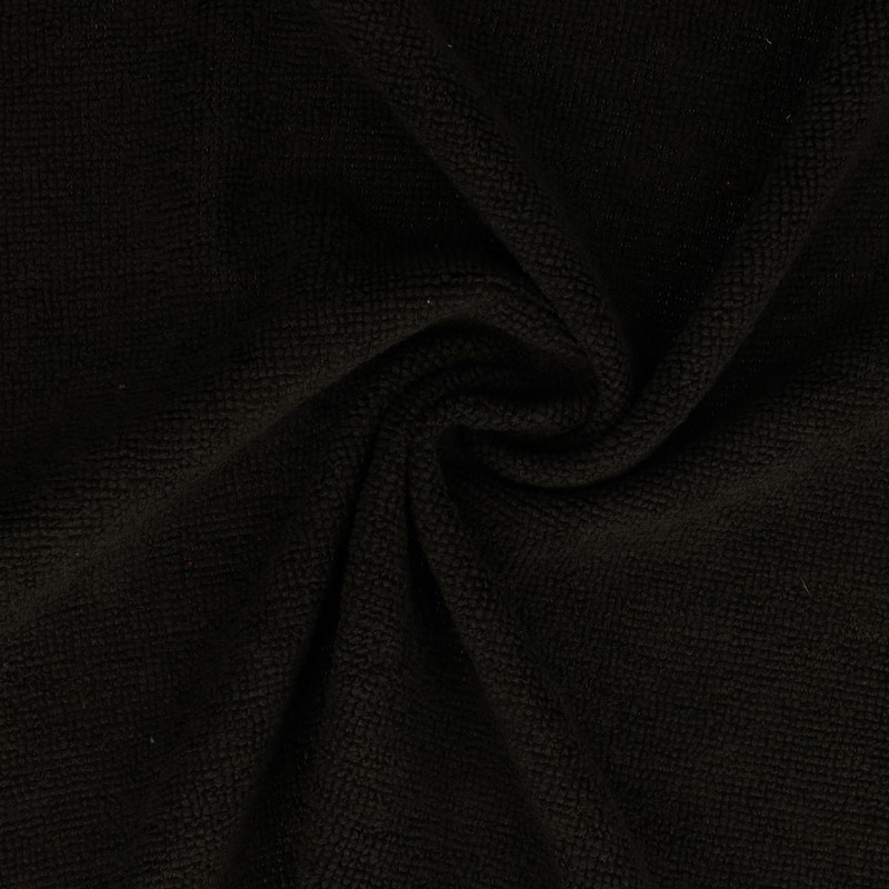 Tissu Eponge Microfibre Microclean Noir 