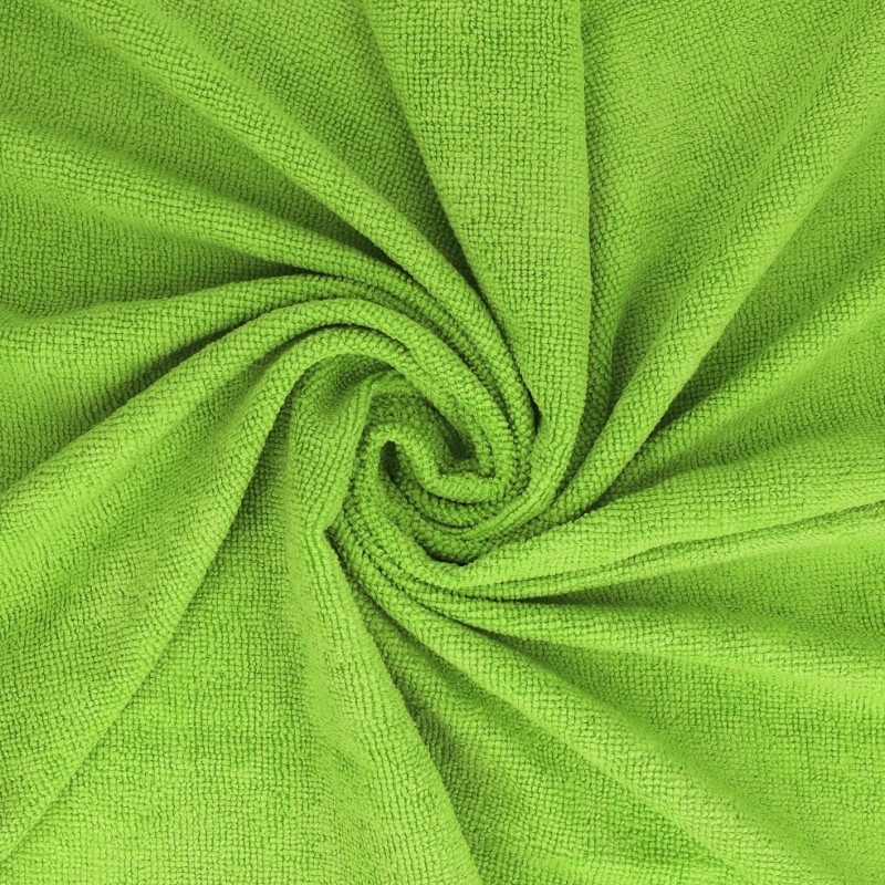 Tissu Eponge Microfibre Microclean Vert 