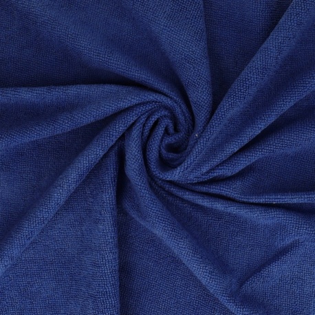 Tissu Eponge Microfibre Microclean Bleu Roi 
