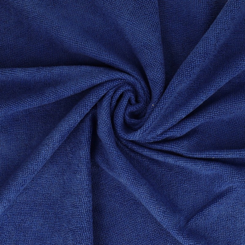 Tissu Eponge Microfibre Microclean Bleu Roi 