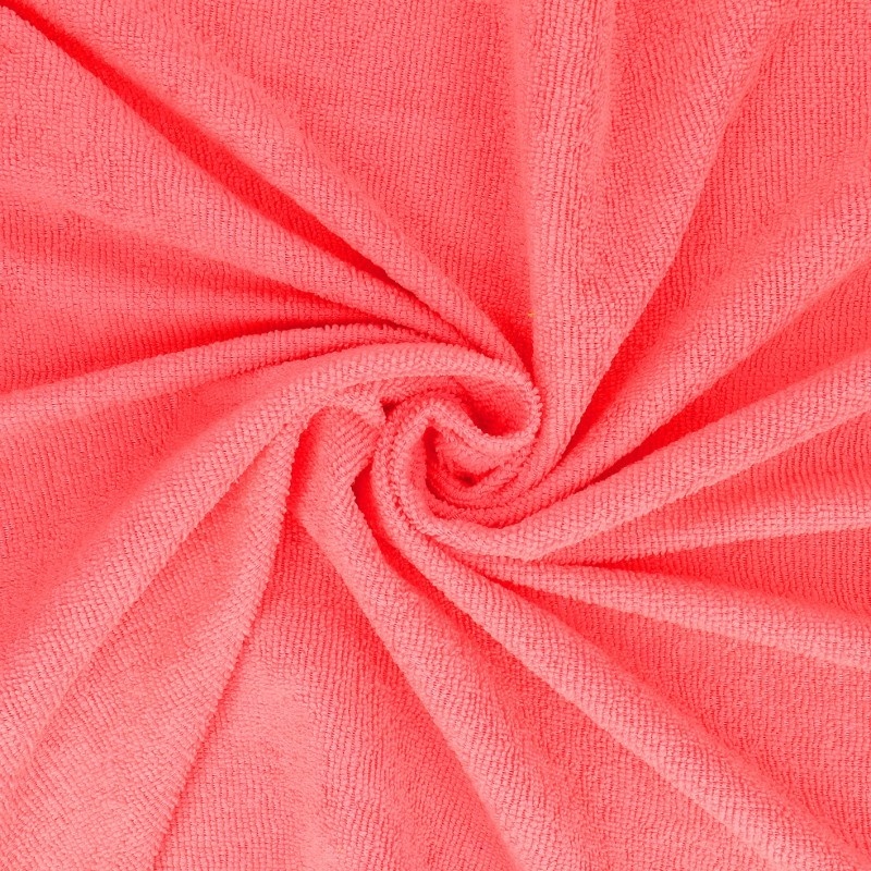 Tissu Eponge Microfibre Microclean Rose