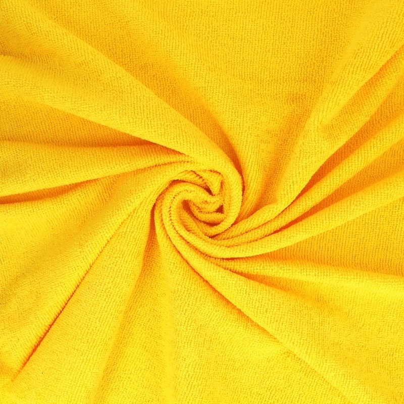 Tissu Eponge Microfibre Microclean Jaune 